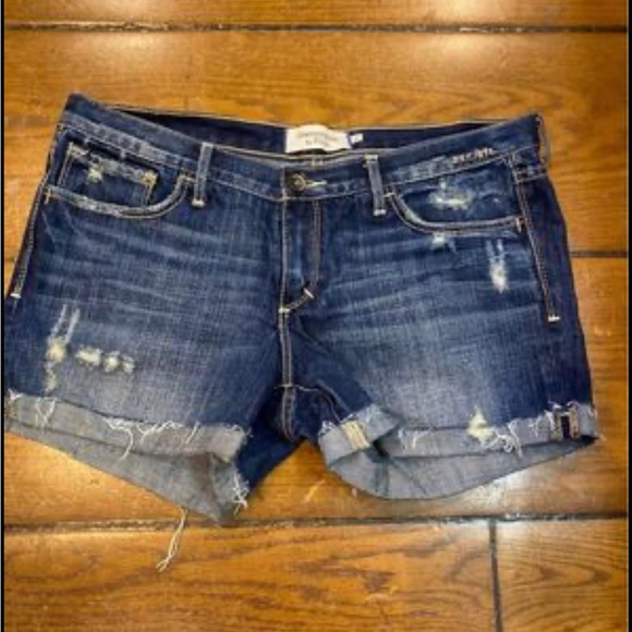 Abercrombie & Fitch Pants - Abercrombie & Fitch Distressed Denim Shorts Cut-Off 10